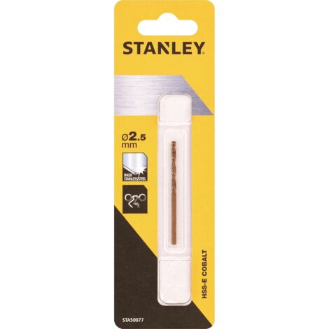 STANLEY STA50077 PUNTA AL COBALTO  2,5 MM