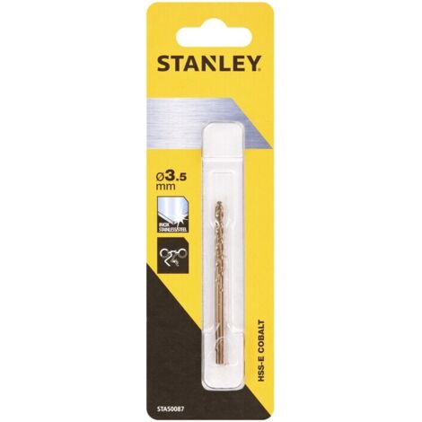 STANLEY STA50087 PUNTA AL COBALTO 3,5 MM