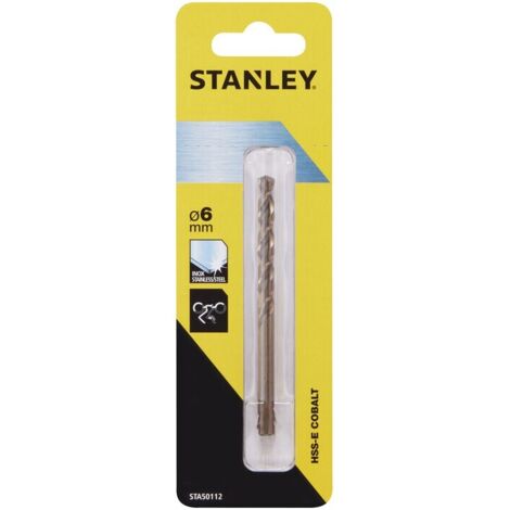 STANLEY STA50112 PUNTA AL COBALTO 6 MM