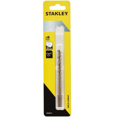 STANLEY STA50127 PUNTA AL COBALTO 8 MM