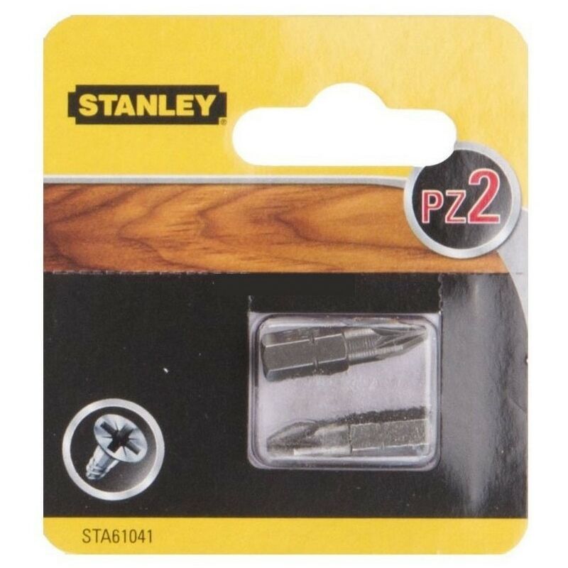 

STA61041-XJ - 2 puntas Pozidriv Pz2 25mm - Stanley