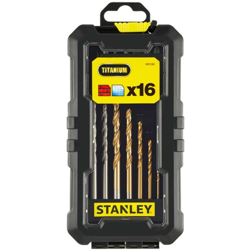 Stanley - Kit de 16 pièces pour percer et visser STA7221-XJ