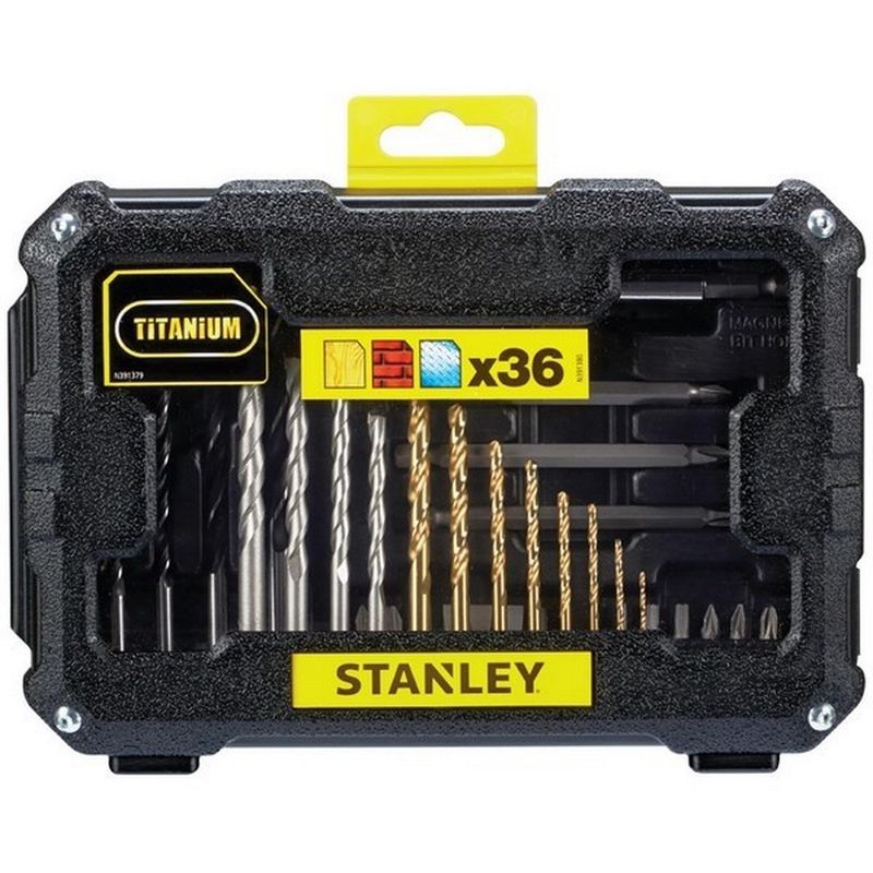 

STANLEY STA7222-XJ - Set de accesorios Stanley 36 piezas para taladrar y atornillar