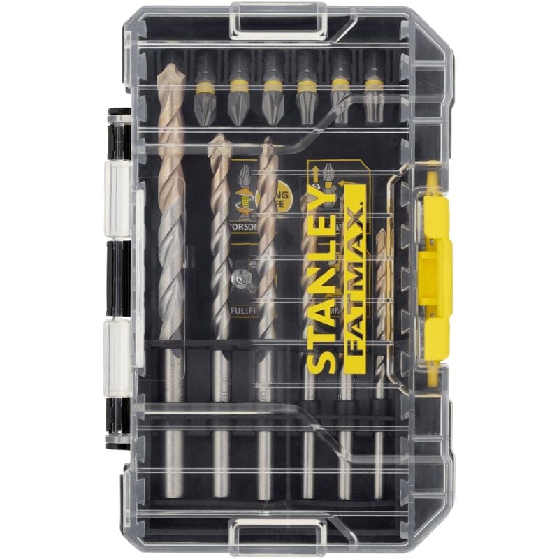 Stanley - Kit de 19 pièces pour le vissage et le perçage STA88552-XJ