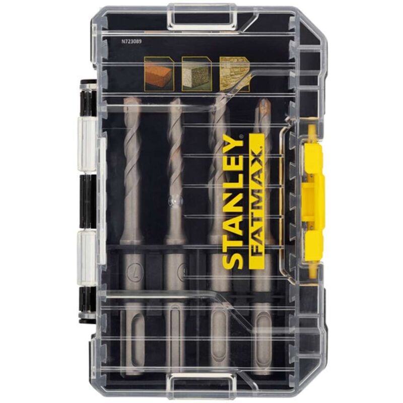 Stanley - Accessoires - set forets SDSPlus, 8 pièces STA88555-XJ