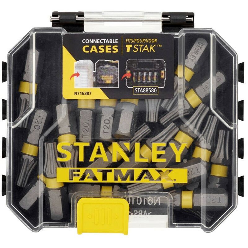 

STA88570-XJ - Juego de 20 puntas para atornillar T20 25mm - Stanley