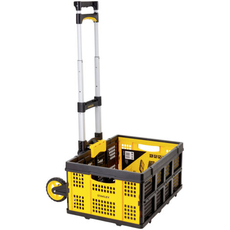 STANLEY Stanley 60kg Foldable Hand Truck & 25kg Foldable Basket SXWTD-509 Sackkarre Traglast (max