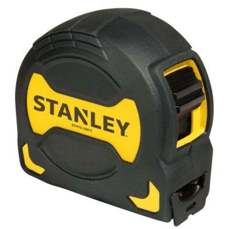 Stanley STA033569 Rubber Grip Tape Measure 8m/26ft 28mm Wide Blade 