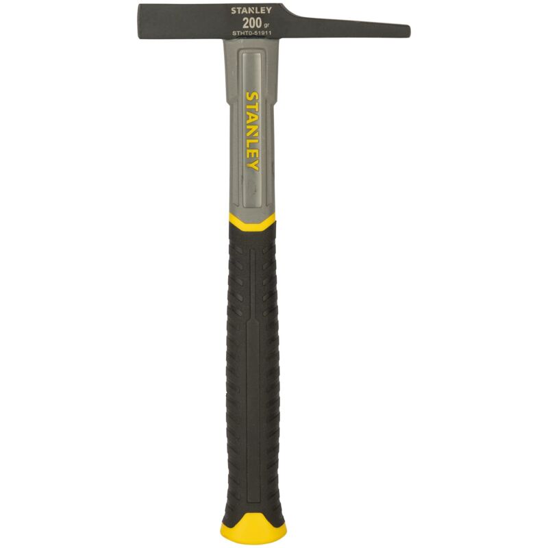 STANLEY - Martello da elettricista manico in fibra di vetro 200g - STHT0-51911 - Incollaggio epossidico della testa