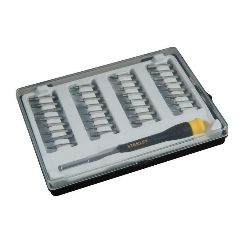 Stanley - Tournevis micro embouts - 35 pieces