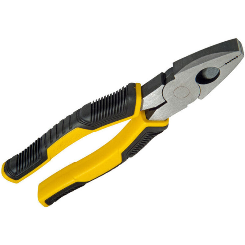 Pince universelle STANLEY 180mm Acier au carbone forgé Jaune