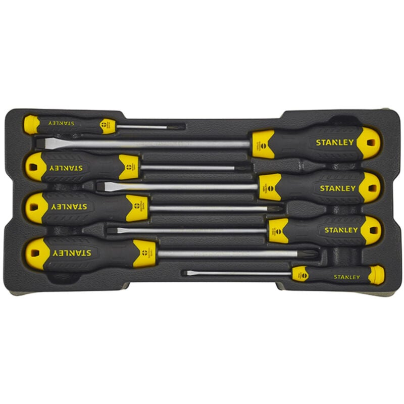 Image of Stanley Schraubendreher-Set CushionGrip 8-tlg