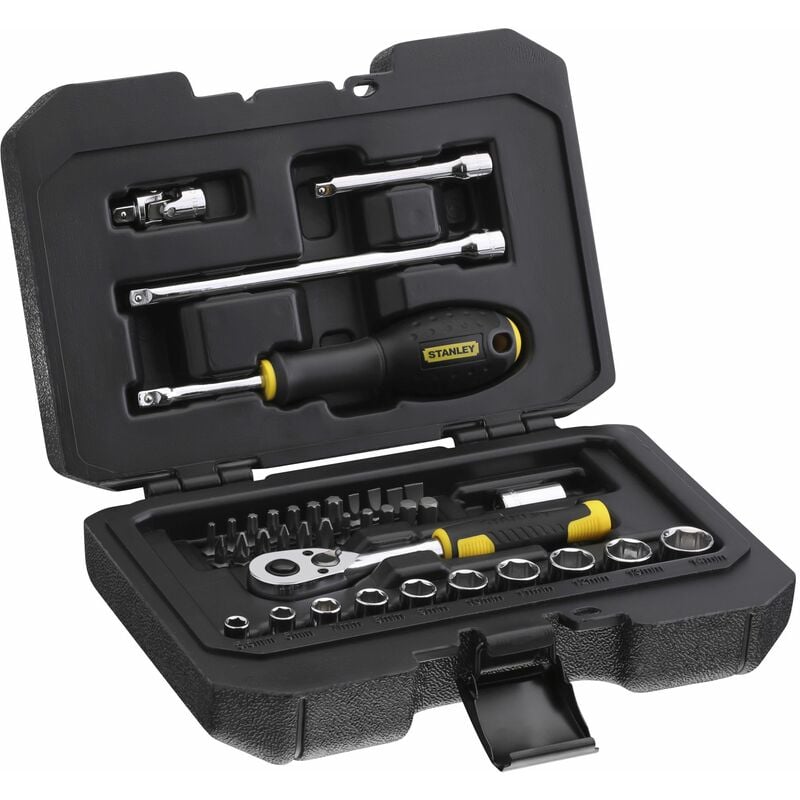 

Stanley ® - Stanley STMT82828-1 Juego de vasos 1/4' - 38 piezas