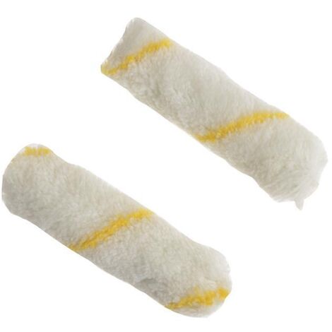 STANLEY STRMGR20 Medium Pile Silver Stripe Sleeve 100mm (4in) 2 Pack STA429815