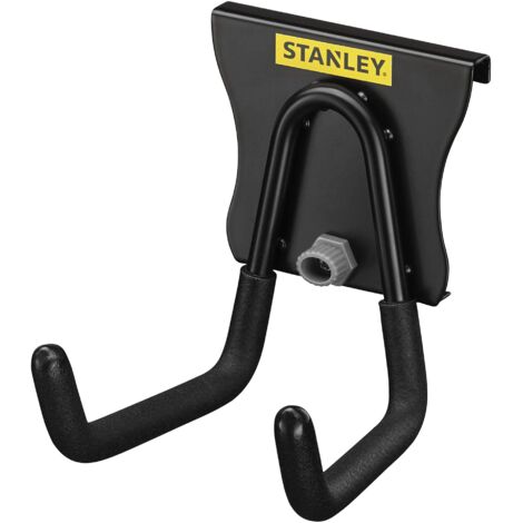 STANLEY STST82607-1 Gancio Standard Corto Track Wall, Nero
