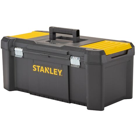 Stanley STST82976-1 Caja de herramientas de pl�stico 26"/67cm con cierres de metal