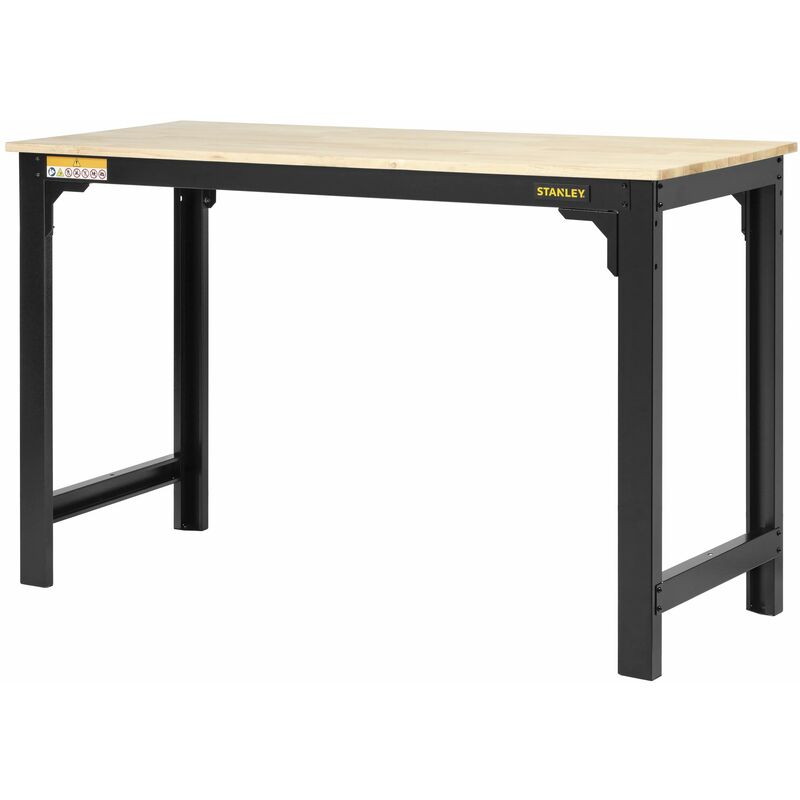

Stanley STST97998-1 Banco de trabajo de metal con superficie superior de MDF