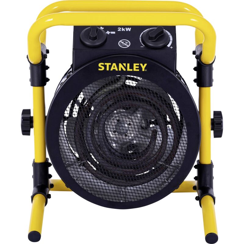 STANLEY SXJH102000E Heizlüfter 2000W 20 m² Schwarz/Gelb