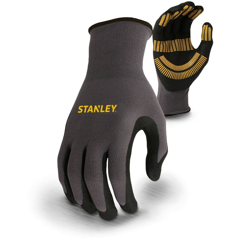 Stanley - tec hit 626207- Gants de protection antidérapants -Taille 10