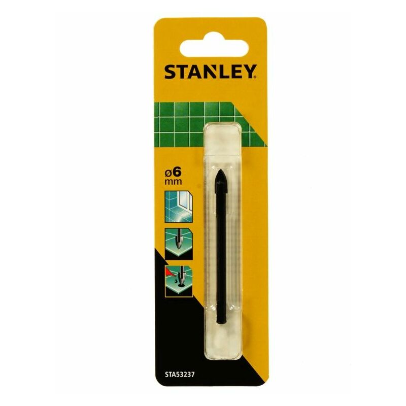 Tile & Glass Drill Bit 6mm - STA53237-QZ - Stanley