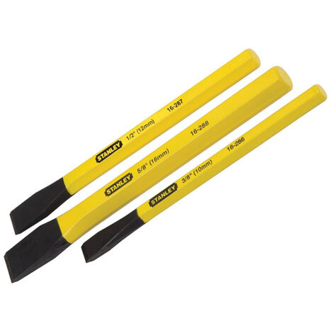 Stanley Tools Cold Chisel Kit 3 Piece
