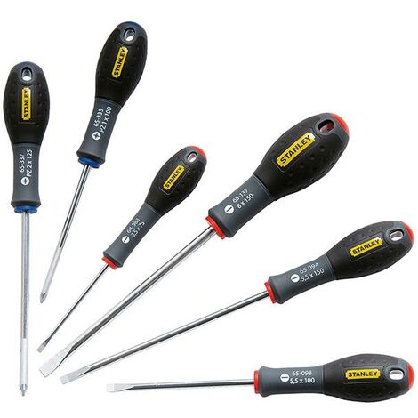 Stanley Tools Fatmax Screwdriver 6 Piece Sl/Pz