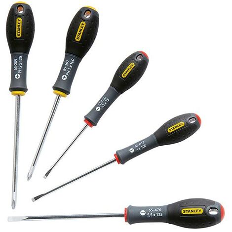Stanley Tools Fatmax Screwdriver Set, 5 Piece Sl/Ph
