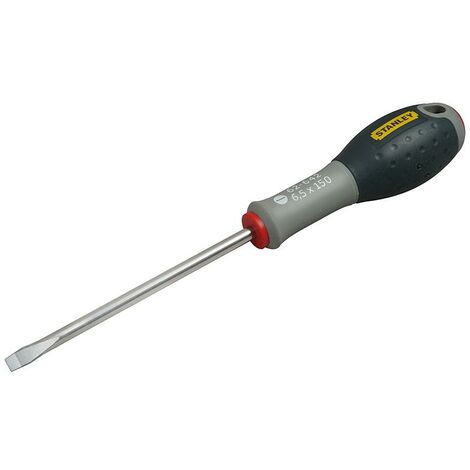 Stanley Tools Fatmax Screwdriver Stainless Steel Flared Tip 6.5 X 150Mm