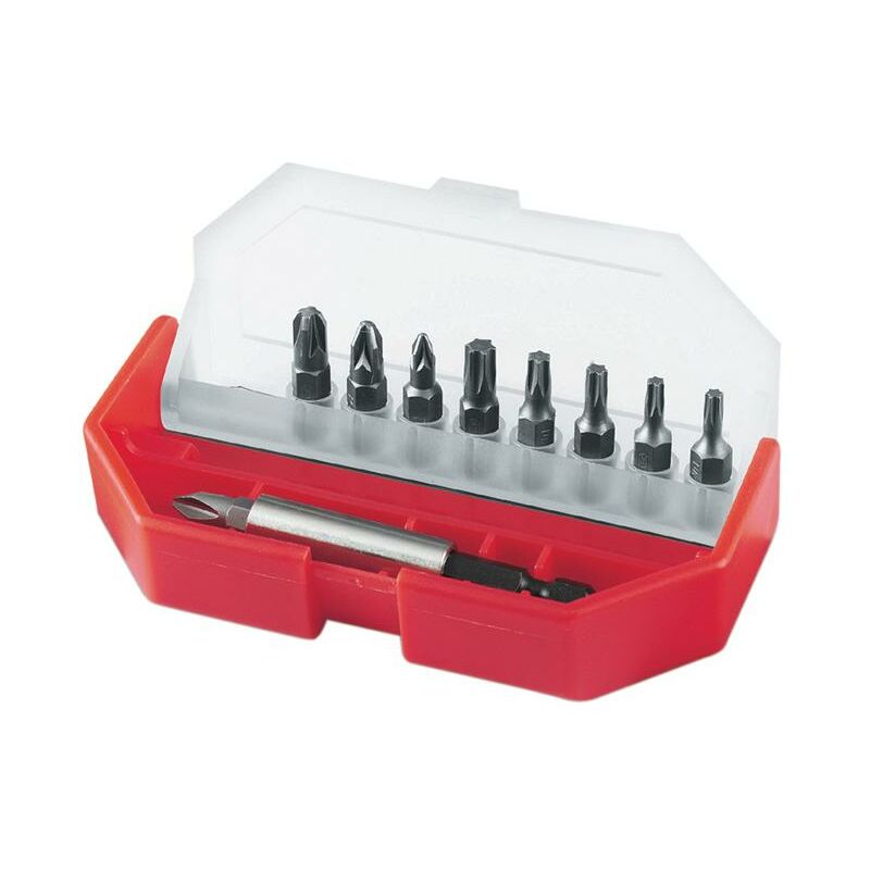 Stanley - Phillips/Pozidriv/TORX Insert Bit Set, 10 Piece STA168724