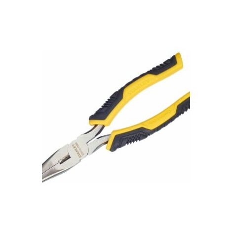 Stanley Tools Long Bent Nose Pliers Control Grip 150mm