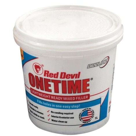 Stanley Tools Red Devil Onetime Filler 1 Litre