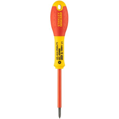 Stanley Tournevis FatMax isolé PH0 75mm