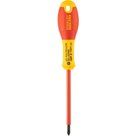 Stanley Tournevis FatMax isolé PH1 100mm