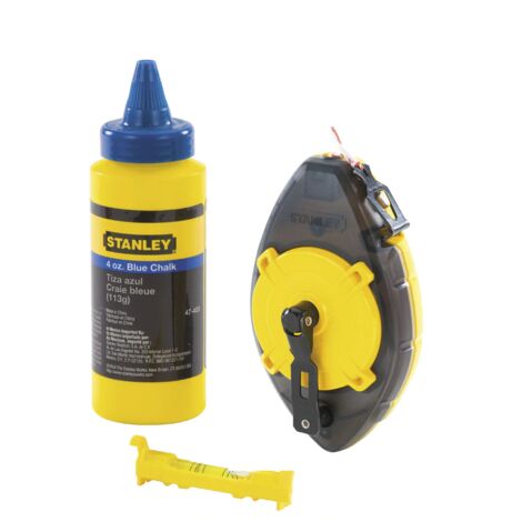 Stanley – Traceur Powerwinder 30m – Fil à plomb pour traçage précis – 47465