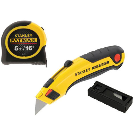 STANLEY TRIPLE PACK Cutting tool, BLADES AND F/MAX TAPE