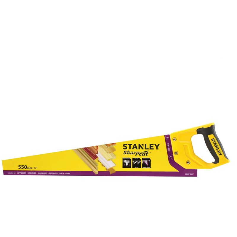 Sharpcut Handsaw 22 Inch 550mm 11TPI STA120372 1-20-372 STHT20372-1 - Stanley