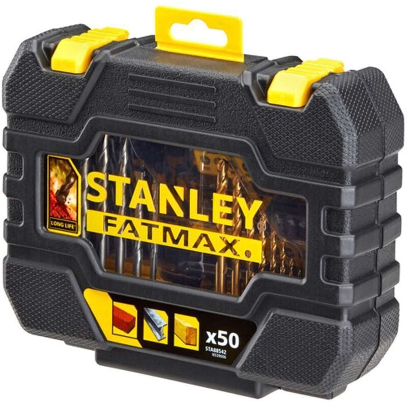 Set di avvitatura e foratura 50 pz tra punte e inserti Stanley 88542-XJ