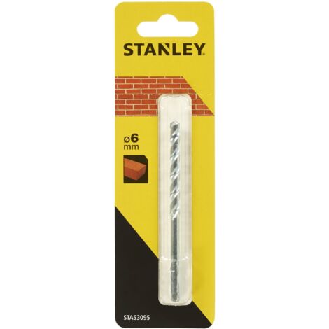 Stanley verzinkter bohrer 6mm x53095-qz