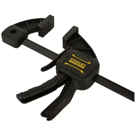 Stanley Werkzeug - Einhandzwinge 15 cm, Größe S, Spannkraft 63 kg FMHT0-83232