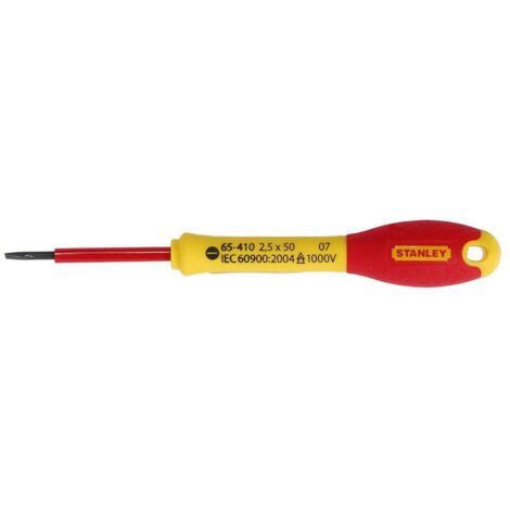 STANLEY WKRĘTAK FATMAX VDE PŁASKI 2,5 50