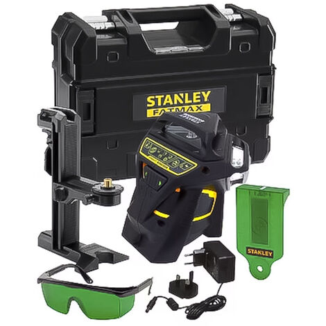 STANLEY X3-360 GREEN Wasserwaage Automatischer Linienlaser - Grüner Strahl - FMHT1-77356
