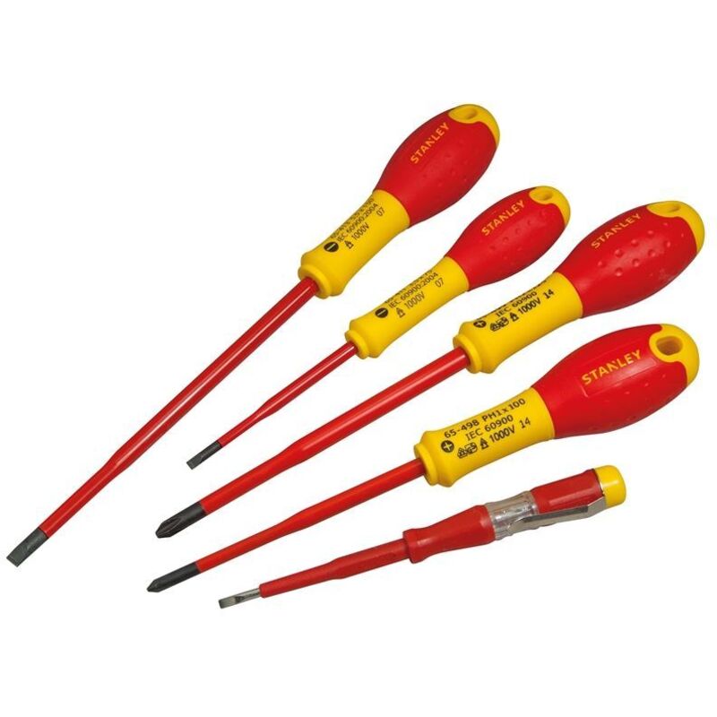 Stanley - FatMax� vde Insulated Screwdriver Set of 5 Plusminus STA062694