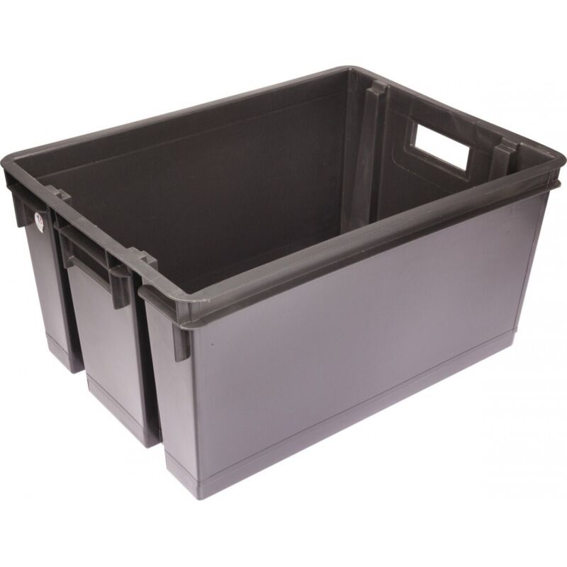 Aufbewahrungsbehälter 50 Liter Grau - Eda