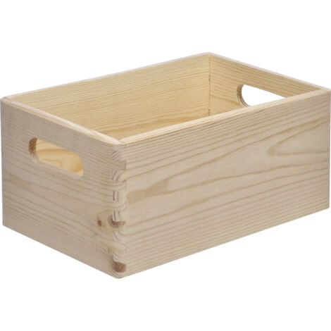 alte Kiste Holz 20,5 x 20,5 x 9,5cm Transportkiste Aufbewahrung Messwerkzeug 