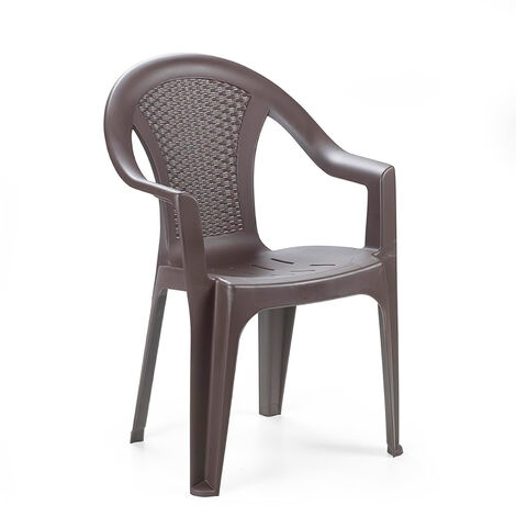 Stapelstuhl Ischia Rattan-Optik-DISC128MA-var