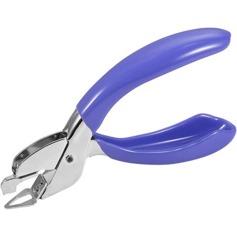 Liitrton Hold in Hand Staple Remover Heavy Duty Staple Removers Tool for Home Office Blue 
