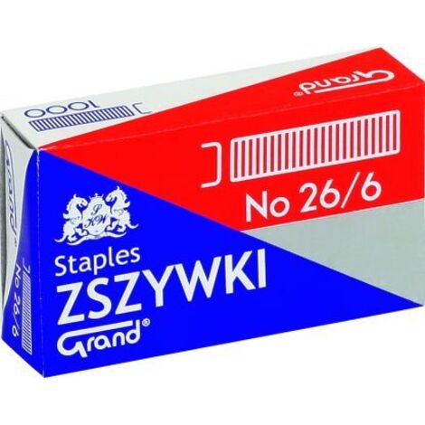 STAPLES 26/6 GRANDES (10) 110-1390 6310