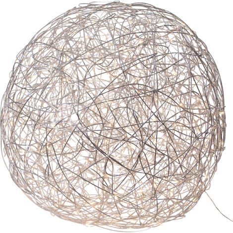 BEST SEASON Star 802-78, Außenbeleuchtung, Metall, Silber, 77 x 77 x 77 cm