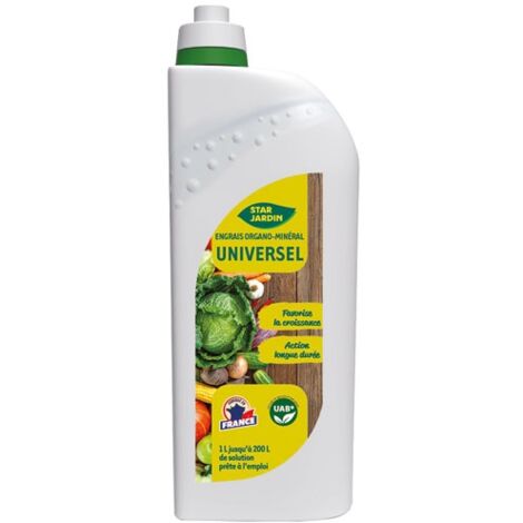 STAR JARDIN - Engrais biologique universel - 1L