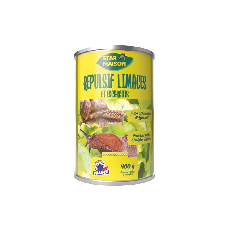 Répulsif escargots, limaces - granulés - 400 g - Star Jardin